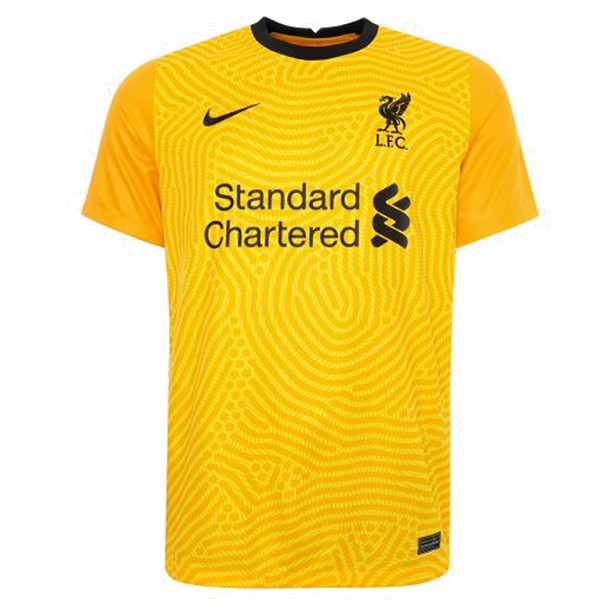 Tailandia Camiseta Liverpool 2ª Portero 2020-2021 Amarillo